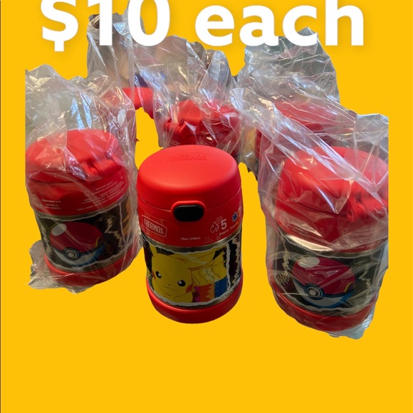 Pokémon themo funtainer with spoon new - Picture 4 of 5